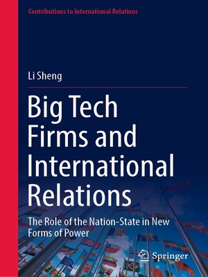 cover image of Big Tech Firms and International Relations